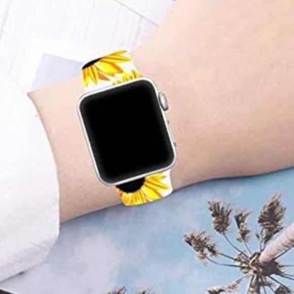 NEW Sunflower Apple Watch Band main image 6
